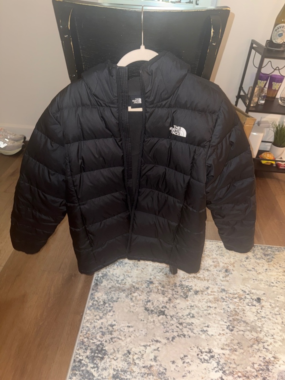The North Face Black Quilted Puffer Jacket